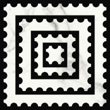Dekoor Victorian white perforated 1222-MK0H glossy rect. 20x20x1 - Hansas Plaadimaailm